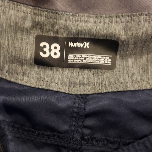 Hurley Swim‎ Trucks- Men's- Navy Blue- Sz 38 - Picture 3 of 3